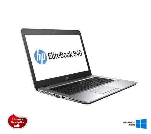 Laptop refurbished hp elitebook 840 g3 intel core i5-6300u 2.40ghz up to 3.00ghz 8gb ddr4 256gb ssd 14inch fhd windows 10 home