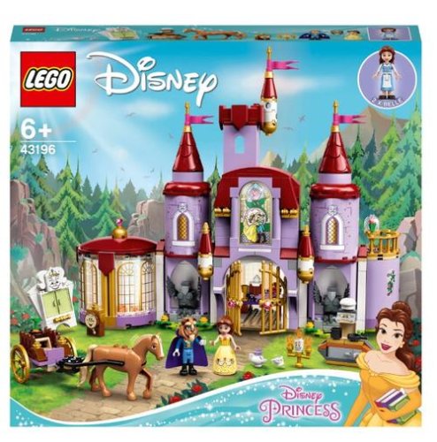Lego® disney castelul lui belle si al bestiei 43196