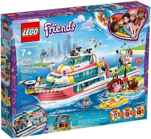 Lego® friends rescue mission boat 41381