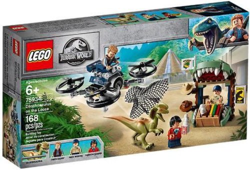 Lego® jurassic world dilophosaurus in libertate 75934