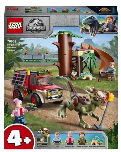 Lego® jurassic world evadarea dinozaurului stygimoloch 76939