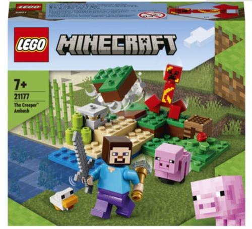 Lego® minecraft ambuscada creeper™ 21177