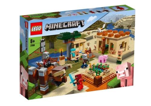 Lego® minecraft the illager raid 21160
