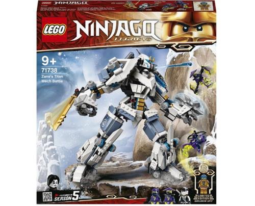 Lego® ninjago lupta cu robotul de titan a lui zane 71738