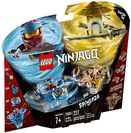 Lego® ninjago spinjitzu nya & wu 70663