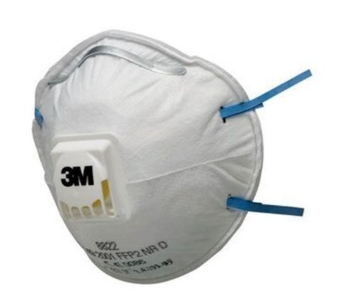 Masca de protectie faciala ffp2 3m, cu supapa, 10 buc