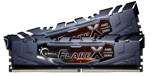 Memorie g.skill flare x (for amd), ddr4, 2x8gb, 2400mhz, cl16 (negru) 