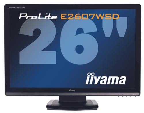 Monitor refurbished iiyama e2607wsd, 26 inch tn, 1920 x 1200, vga, dvi