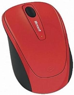 Mouse microsoft wireless bluetrack mobile 3500 (rosu)