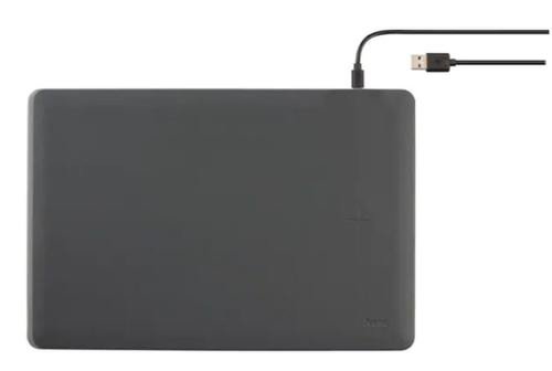 Mouse pad hama 54772, wireless charging (negru)