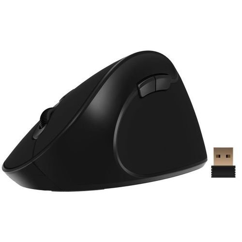 Mouse wireless delux m618se, usb, 1600 dpi (negru)