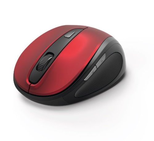 Mouse wireless hama mw-400, 1600 dpi (rosu)