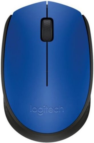 Mouse wireless logitech m171 (albastru)