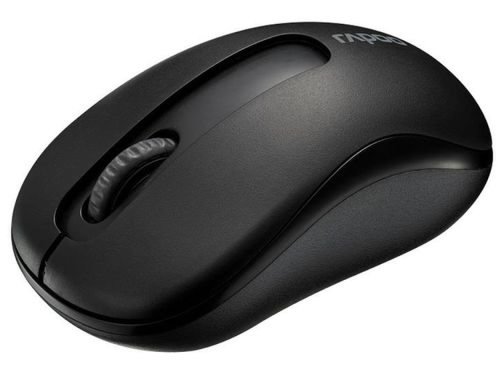 Mouse wireless rapoo m10 plus, 1000 dpi, optic (negru)
