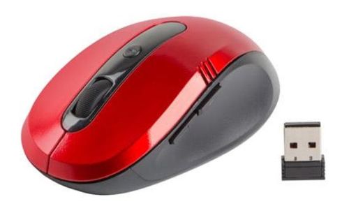 Mouse wireless ugo umy-1075, 1800 dpi, optic (rosu)