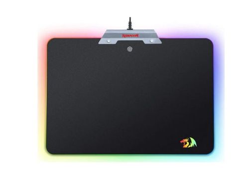 Mousepad redragon p025, iluminare rgb, incarcare wireless (negru)