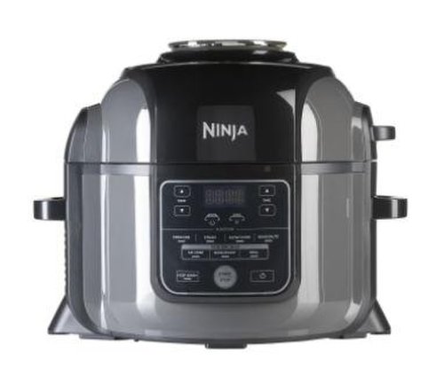 Multicooker ninja op300eu, 1460 w, 6l, functie slow cook, 7 moduri de gatire (gri/negru)