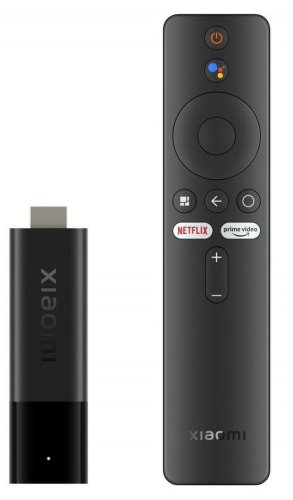 Player multimedia xiaomi stick, 4k (3840 x 2160), telecomanda cu control google assistant (negru)