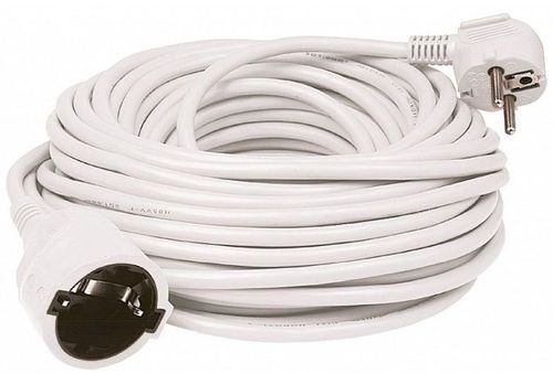 Prelungitor cablu home nv2-5/w, h05vv-f 3g1,0 mmp, 2300w, ip20, lungime 5 m (alb)