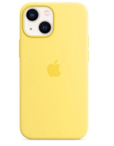 Protectie spate apple mn5x3zm/a pentru apple iphone 13 mini, magsafe (galben) 
