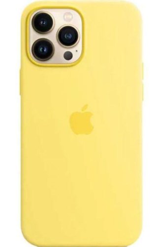 Protectie spate apple mn6a3zm/a pentru apple iphone 13 pro max (galben)