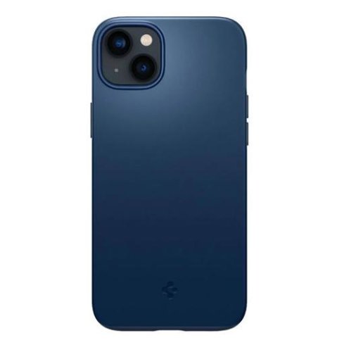 Protectie spate spigen thin fit, pentru apple iphone 14 (albastru)