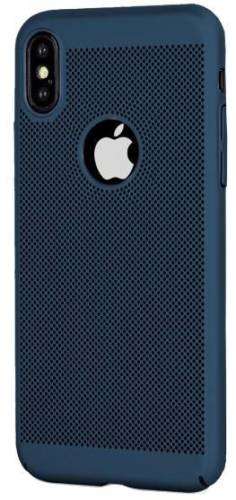 Protectie spate star dot pentru apple iphone x (albastru)