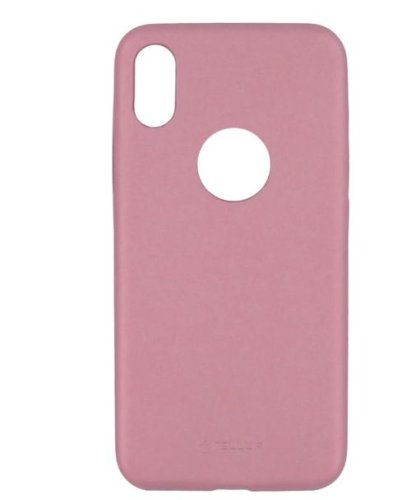 Protectie spate tellur tll121352 pentru apple iphone x (roz)