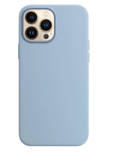 Protectie spate zmeurino magnetic liquid pentru apple iphone 13 pro max (albastru)