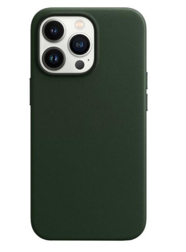 Protectie spate zmeurino magnetic liquid pentru apple iphone 13 pro (verde)
