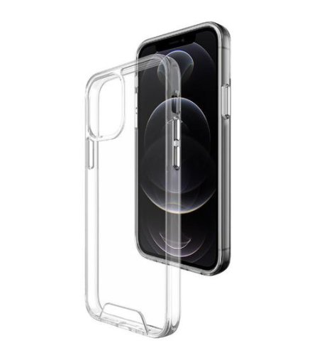 Protectie spate zmeurino space pentru apple iphone 13 pro (transparent)