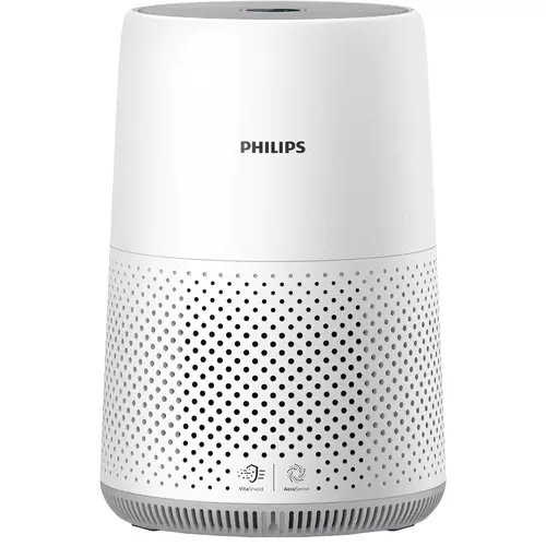 Purificator philips ac0819/10, cadr 190 mc/h, aerasense, vitashield, filtru hepa si carbon activ, senzor inteligent, display digital, senzor calitate aer, 49mp, alb