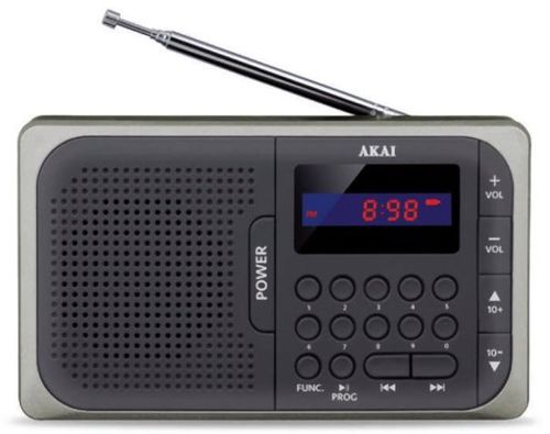 Radio akai apr-210, micro sd, usb (negru)