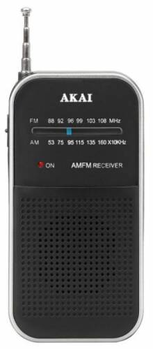 Radio portabil akai acr-267, am-fm (negru)