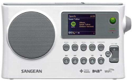 Radio sangean wfr-28c, internet (alb)
