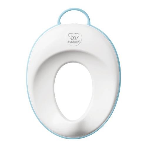 Reductor pentru toaleta toilet training seat, white/turquoise, babybjorn