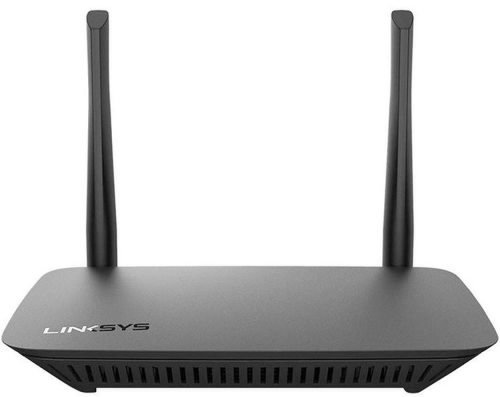 Router wireless linksys e5400-eu, 1200 mbps, 2 antene externe (negru)