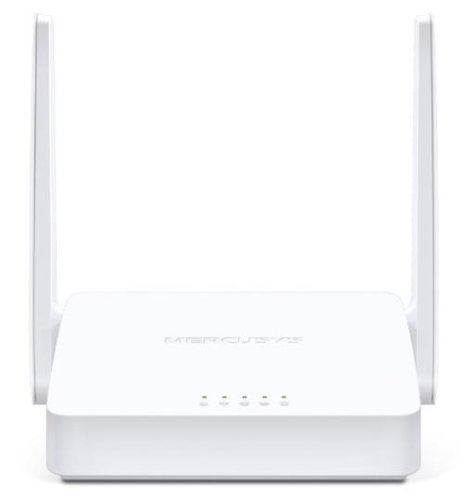 Router wireless mercusys mw300d, 300 mbps, 2 antene exterene (alb)