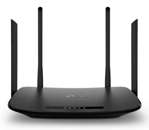 Router wireless tp-link archer vr300, 1200 mbps, dual band, 4 antene externe (negru)