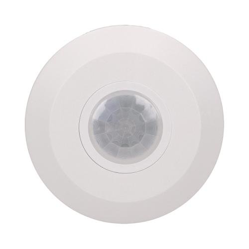 Senzor de miscare orno or-cr-258, ultra plat, 800w, 360°, ip20, alb