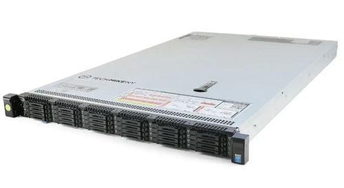 Server refurbished dell poweredge r630 (2 x procesor intel xeon e5-2670v3 (30m cache, 2.30 ghz) 64 gb ddr4 ecc, 2 x 3 tb hdd, perc h730 kmccd raid controller