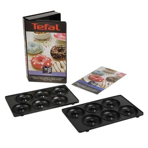 Set 2 placi pentru gogosi tefal snack collection+ carte de retete, xa801112