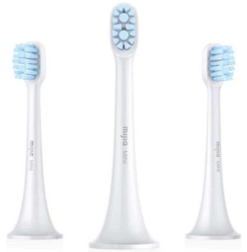 Set 3 capete rezerva periuta de dinti xiaomi nun4014gl, compatibila cu xiaomi toothbrush (alb)