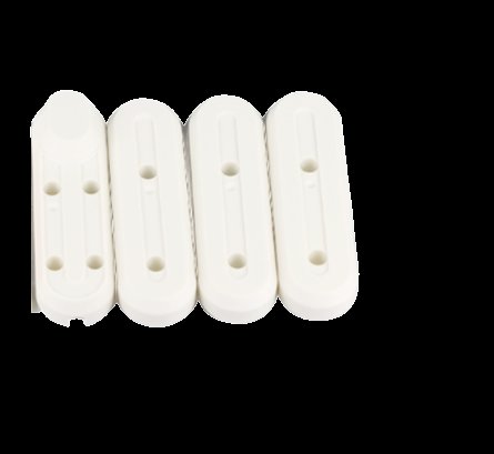 Set capace roata pentru trotineta electrica xiaomi mijia m365 / pro (alb)