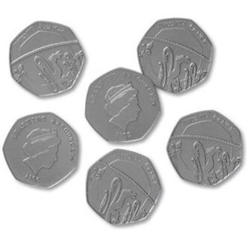 Set de 100 monede de jucarie 20 penny learning resources