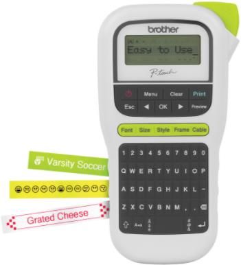 Sistem de etichetare profesional brother p-touch pt-h110 (alb)
