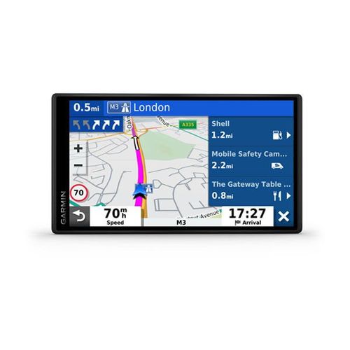Sistem de navigatie garmin drivesmart 55 full eu mt-d, ecran 5,5inch, wi-fi, bluetooth , informatii din trafic (negru)