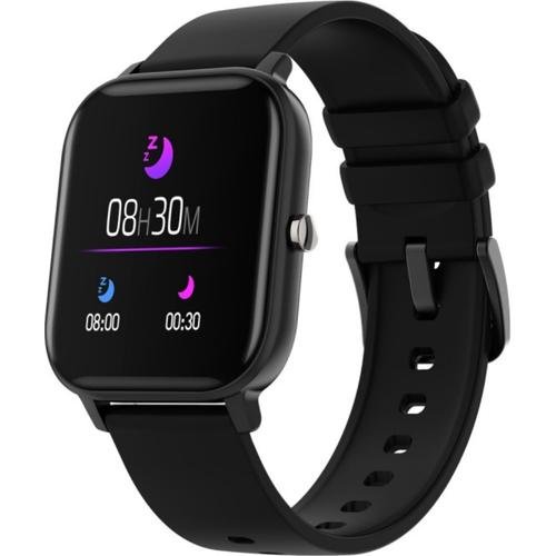 Smartwatch maxcom fw35 aurum, ecran tft 1.4”, bratara tpu, bluetooth, ip67, android / ios (negru)