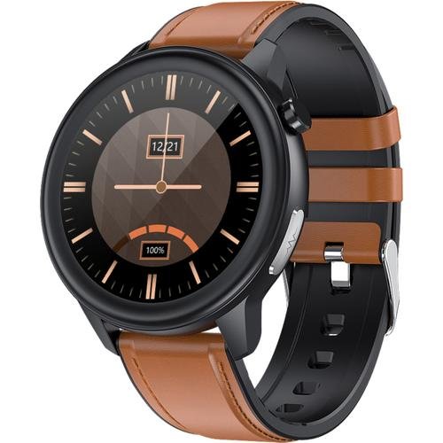 Smartwatch maxcom fw46 xenon, bratara tpu, ecran tft 1.3”, ip67, bluetooth, android / ios (negru)