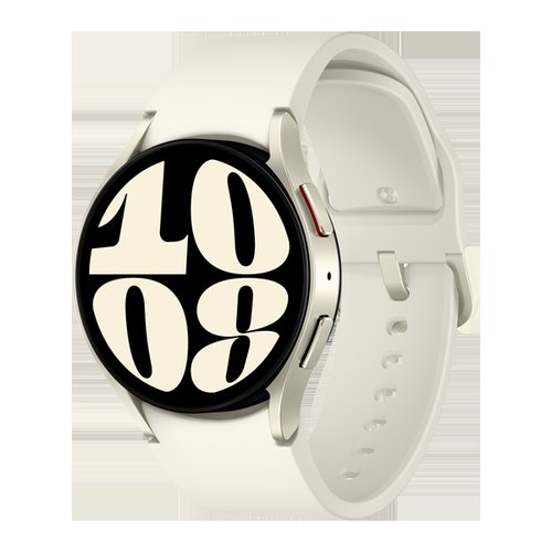 Smartwatch samsung watch 6 sm-r935 4g lte, ecran amoled 1.31inch, 2gb ram, 16gb flash, bluetooth 5.3, carcasa aluminiu, 40mm, waterproof 5atm (bej)